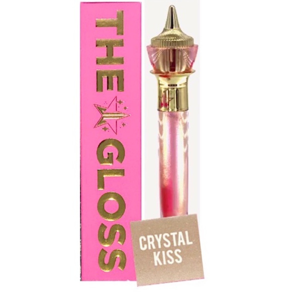 Jeffree Star Cosmetics The Gloss CRYSTAL KISS Lipgloss Shine Beauty Makeup NEW